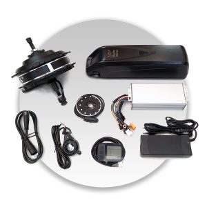 کیت تبدیل دوچرخه معمولی به دوچرخه برقی قوی 1000 وات