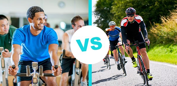 مقایسه دوچرخه ثابت با دوچرخه معمولی