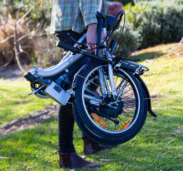 قابل حمل بودن دوچرخه تاشو