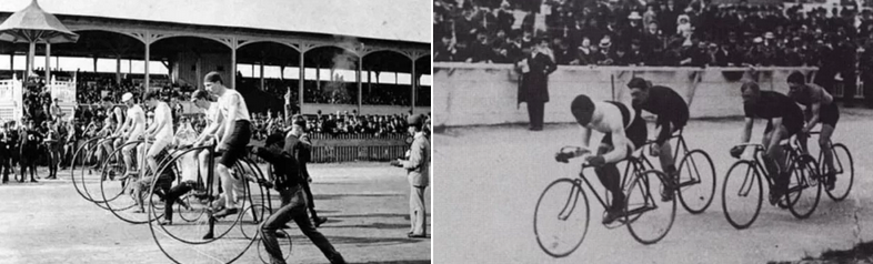 تاریخچه مسابقات دوچرخه سواری