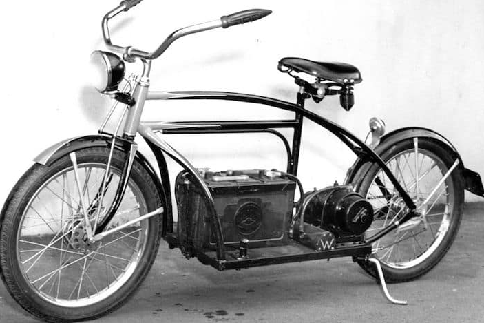 اولین دوچرخه موتوری