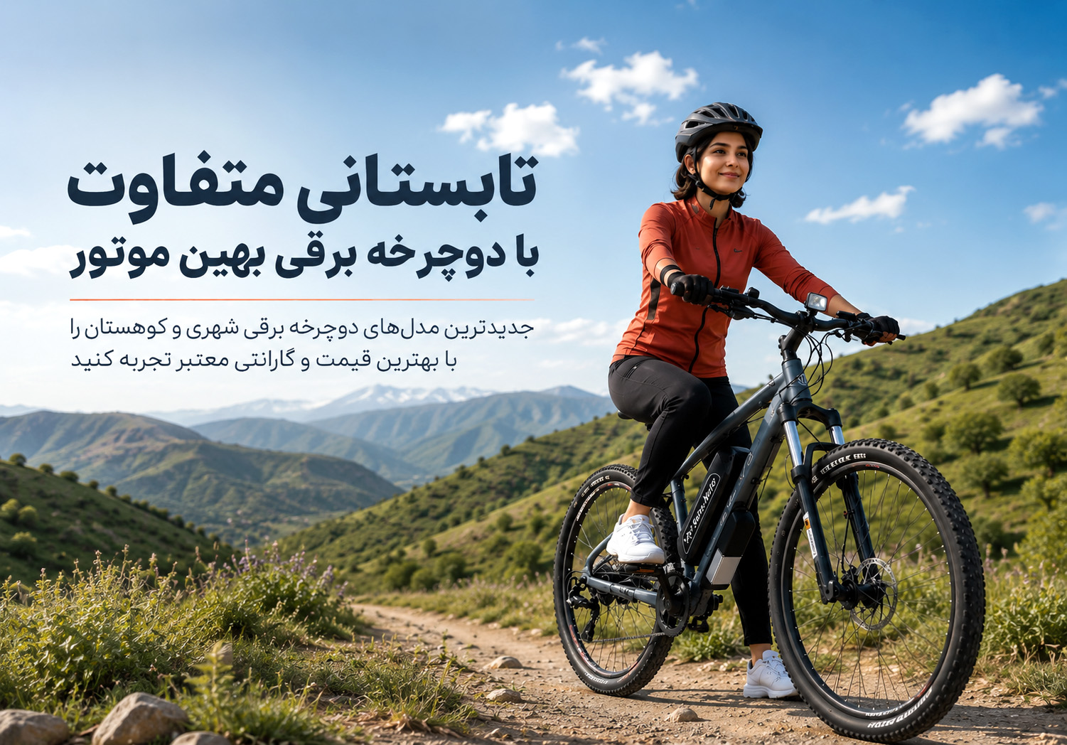 دوچرخه برقی و کیت تبدیل دوچرخه برقی بهین موتور